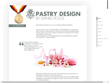 Tablet Screenshot of pastrydesign.se